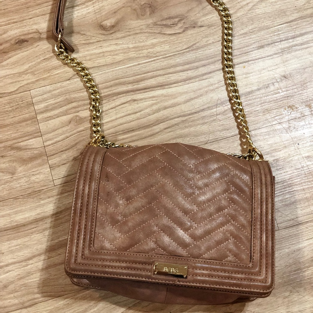 BCBG Paris Quilted Shoulder Bag